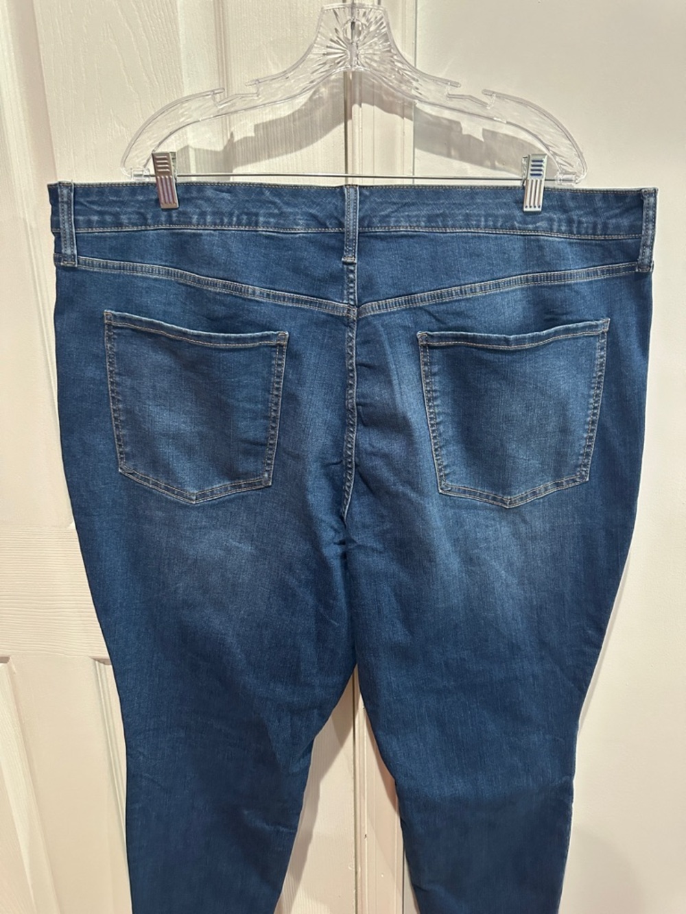 Women's Plus Size Skinny High Rise Jeans Size 24W Petite - Picture 8 of 12
